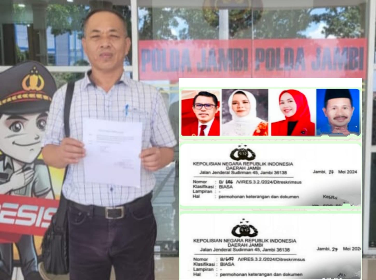 Zoni : Kapolda Jambi Diminta Tangkap Walikota Ahmadi Zubir dan Kroninya