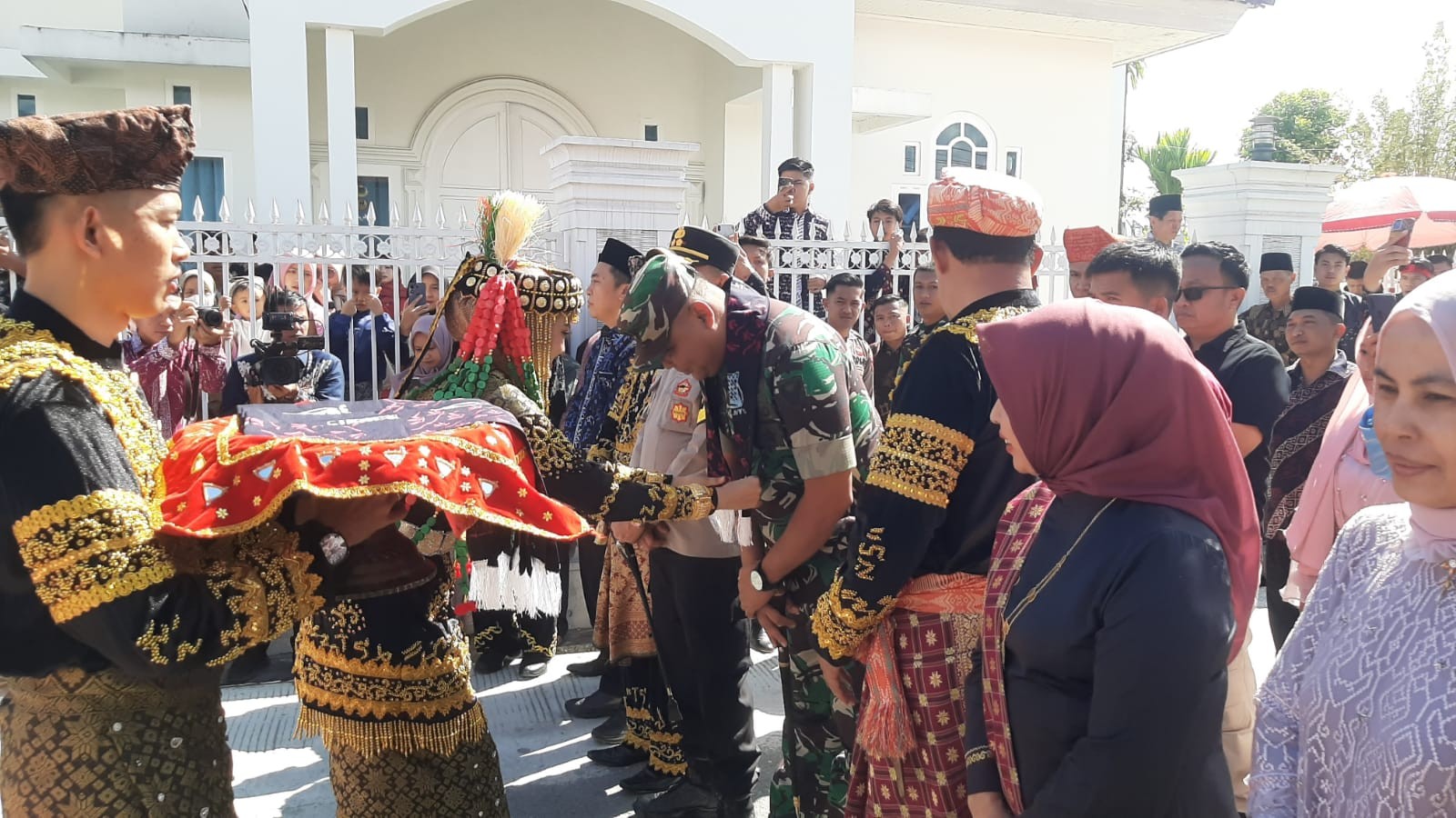 Dandim 0417/Kerinci Hadiri Kenduri Sko dan Syukuran Masyarakat